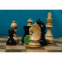 Шахові фігури "STANDARD" (EBONISED (лак))
