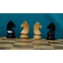 Шахові фігури "STANDARD" (EBONISED (лак))