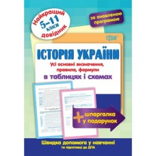 Історія України в таблицях та схемах 5-9 класи