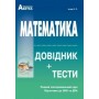 ЗНО НМТ 2025. Математика Довідник + тести. Повний курс - Істер (9786175393024)